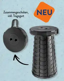 Aldi Süd Adventuridge Teleskop-Campinghocker Angebot