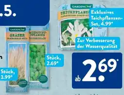 Aldi Süd Gardenline Teichpflanzen-Set Angebot
