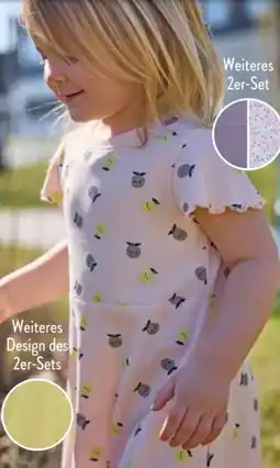 Aldi Süd Lily & Dan Kinder Jerseykleider 2er-Set Angebot