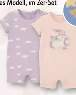 Aldi Süd Lily & Dan Baby Nachtwäsche 2er-Set Angebot