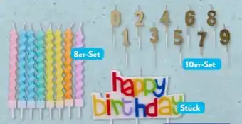 Aldi Süd Home Creation Geburtstagskerzen Angebot