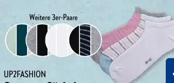 Aldi Süd Up2Fashion Damen Sommer-Söckchen 3 Paar Angebot