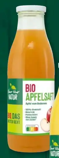 Aldi Süd Nur Natur Bio-Apfeldirektsaft Naturtrüb Angebot