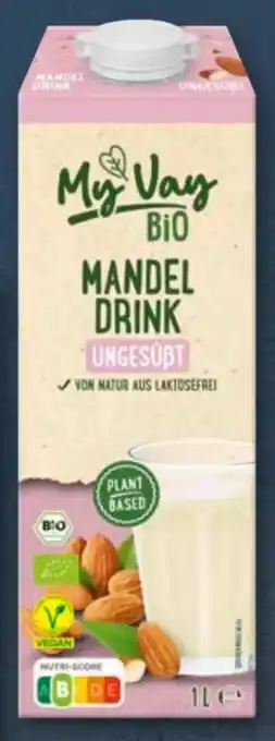 Aldi Süd My Vay Bio Mandeldrink Angebot