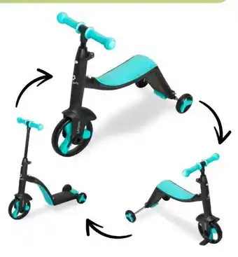 Aldi Süd L.A.Sports Laufrad-Scooter-Dreirad Angebot