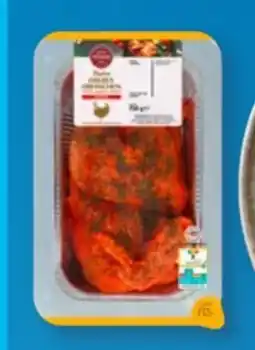 Aldi Süd Meine Metzgerei Halbes-Hähnchen Paprika Angebot