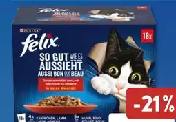 Aldi Süd Purina Felix Katzennassfutter Angebot