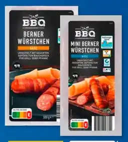 Aldi Süd BBQ Berner Würstchen Käse Angebot