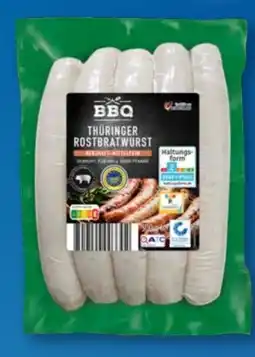 Aldi Süd BBQ Thüringer Rostbratwurst Herzhaft-Mittelfein Angebot