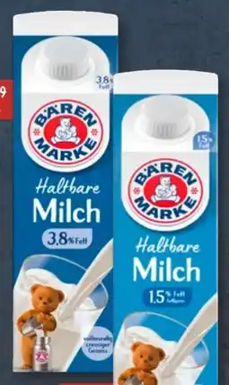 Aldi Süd Bärenmarke Haltbare Milch Angebot