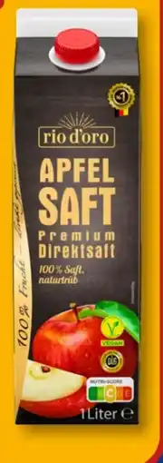 Aldi Süd rio d'oro Apfeldirektsaft Naturtrüb Angebot
