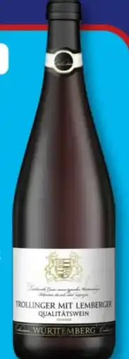 Aldi Süd Württemberg Trollinger mit Lemberger Rotwein Angebot