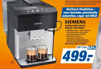 expert Techno Land SIEMENS Kaffeevollautomat EQ500 TP515D01 Angebot