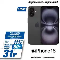 expert Techno Land Apple iPhone 16 Angebot