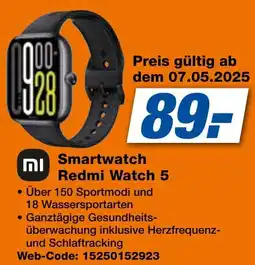 expert Techno Land Smartwatch Redmi Watch 5 Angebot