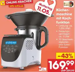 Netto Marken-Discount BEST DIRECT Küchenmaschine mit Kochfunktion Angebot