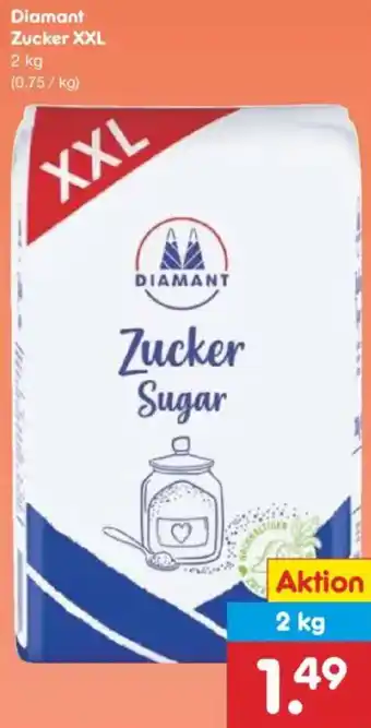 Netto Marken-Discount Diamant Zucker XXL Angebot