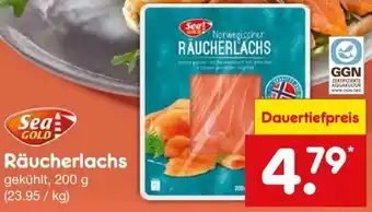 Netto Marken-Discount Sea Gold Räucherlachs Angebot