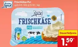 Netto Marken-Discount GUTES Land Frischkäse Pur Angebot