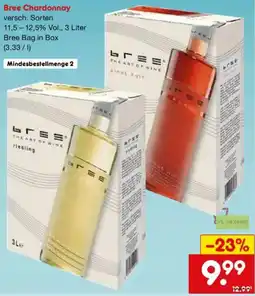 Netto Marken-Discount Bree Chardonnay Angebot
