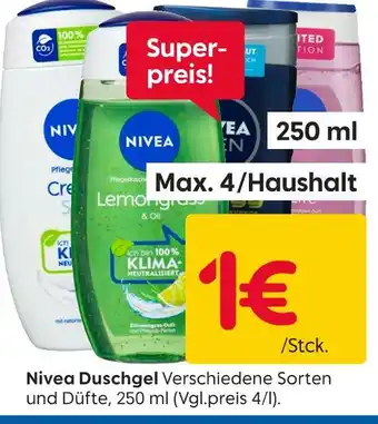Rusta Nivea duschgel Angebot