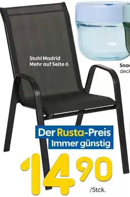 Rusta Stuhl madrid Angebot