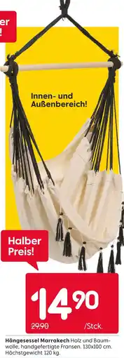 Rusta Hängesessel marrakech Angebot