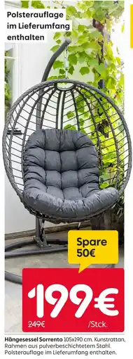 Rusta Hängesessel sorrento Angebot
