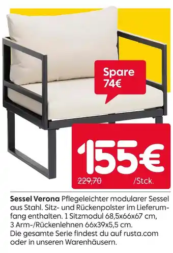 Rusta Sessel verona Angebot