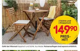 Rusta Café-set villastad Angebot