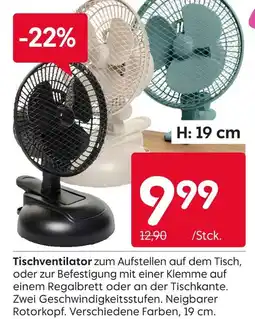 Rusta Tischventilator Angebot