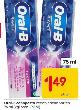 Rusta Oral-b zahnpasta Angebot