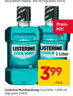 Rusta Listerine mundspülung Angebot