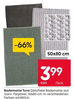 Rusta Badematte tuva Angebot