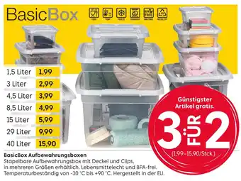 Rusta Basicbox aufbewahrungsboxen Angebot