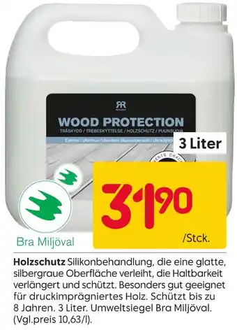 Rusta Bra miljöval holzschutz Angebot