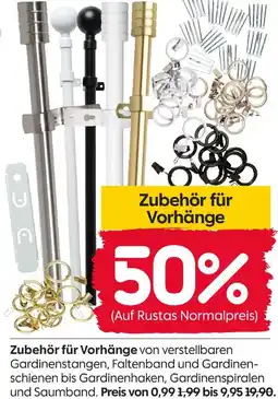 Rusta Zubehör für vorhänge Angebot