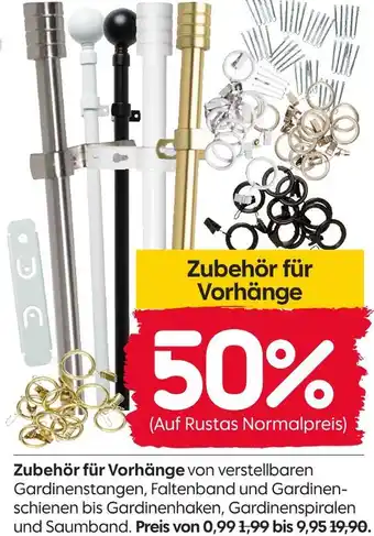 Rusta Zubehör für vorhänge Angebot