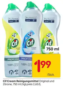 Rusta Cif cream reinigungsmittel Angebot