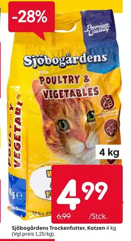 Rusta Sjöbogårdens katzen trockenfutter Angebot