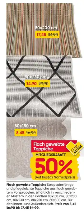 Rusta Flach gewebte teppiche Angebot
