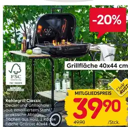 Rusta Fsc kohlegrill classic Angebot