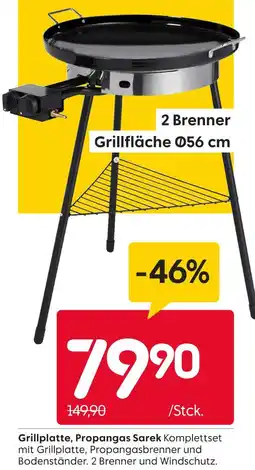 Rusta Grillplatte, propangas sarek Angebot