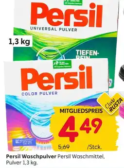 Rusta Persil waschpulver Angebot
