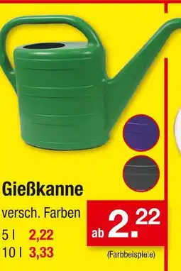 Zimmermann Gießkanne Angebot