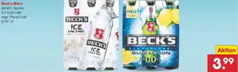 Netto Marken-Discount Beck's Biere Angebot