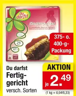 Zimmermann Du darfst fertiggericht Angebot