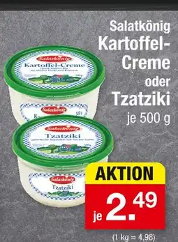 Zimmermann Salatkönig kartoffel-creme oder tzatziki Angebot