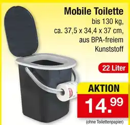 Zimmermann Mobile toilette Angebot