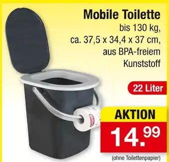 Zimmermann Mobile toilette Angebot